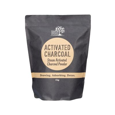 Eden Health Foods Activated Charcoal Powder | Steam Activated Charcoal 1kg