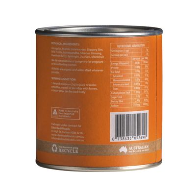 Eden Health Foods Longevity | Whole Body Tonic Ingredients
