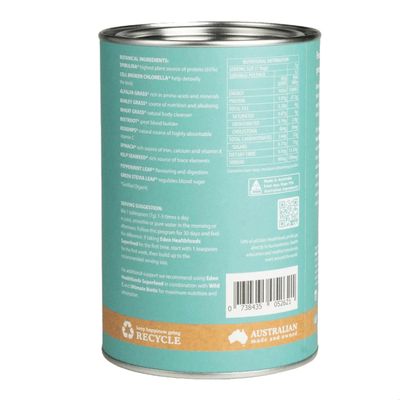 Eden Health Foods Superfood Greens Powder | Certified Organic Ingredients