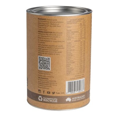 Eden Health Foods Sprouted Brown Rice Protein  | Chocolate Ingredients