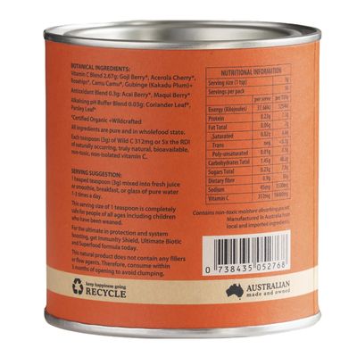 Eden Health Foods Wild C | Truly Natural Vitamin C Ingredients