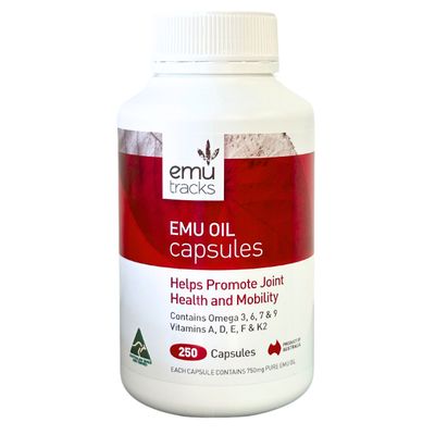 Emu Tracks Pure Emu Oil Capsules