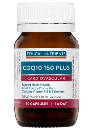 Ethical Nutrients CoQ10 150 Plus