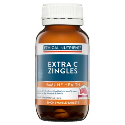 Ethical Nutrients Extra C Zingles Berry | Chewable Vitamin C