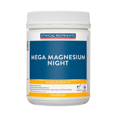 Ethical Nutrients Mega Magnesium Night 272g Powder