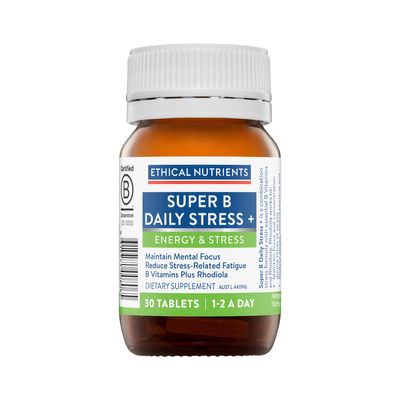 Ethical Nutrients Super B Daily Stress 30 tablets