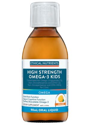 Ethical Nutrients Hi-Strength Liquid Fish Oil for Kids