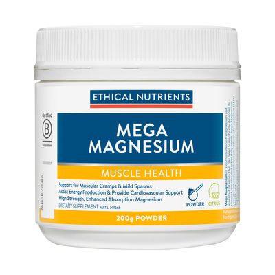 Ethical Nutrients Mega Magnesium Powder Citrus