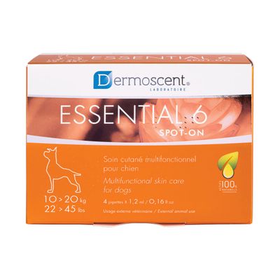 PAW Essential 6 Spot On | 10kg to 20kg | Skin Care for Dogs