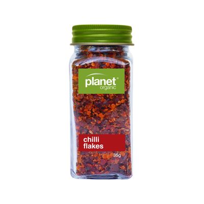 Planet Organic Chilli Flakes Shaker 35g