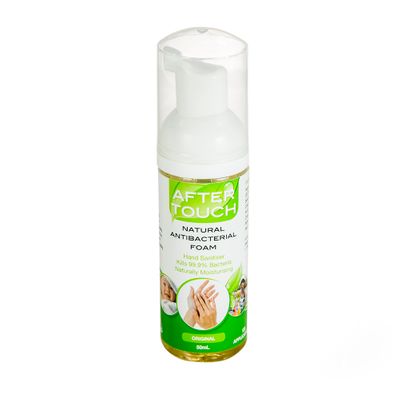 After Touch Natural Antibacterial Hand Sanitising Foam 190ml