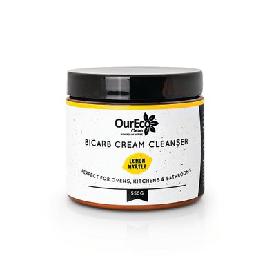 OurEco Home BiCarb Cream Cleanser Lemon Myrtle 550g
