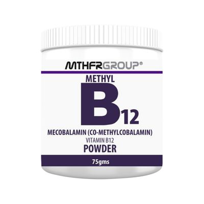 MTHFR Group Mecobalamin (methylcobalamin) B12 Powder 75g