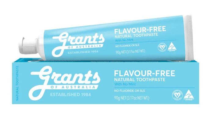 Grants Toothpaste Flavour Free 110g