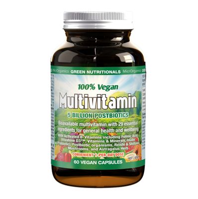 Green Nutritionals 100% Vegan MultiVitamin