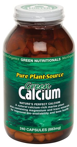 Green Calcium Capsules - 100% Plant Source