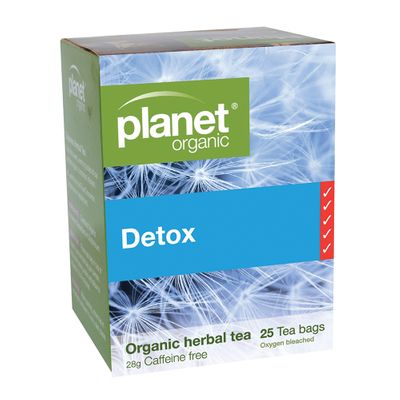 Planet Organic Detox Herbal Tea x 25 Tea Bags