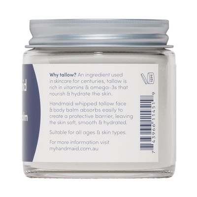 Handmaid Whipped Tallow Face & Body Balm | Lavender Information