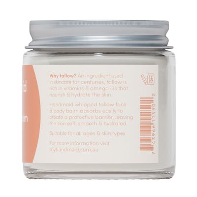 Handmaid Whipped Tallow Face & Body Balm | Natural Information