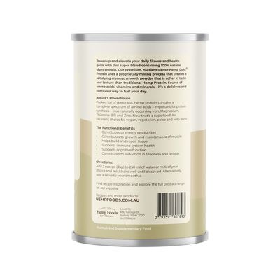 Essential Hemp Hemp Protein unflav 1