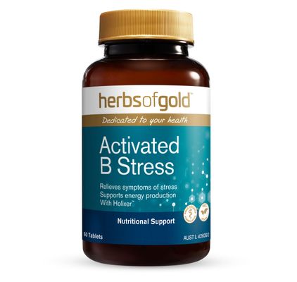 Herbs of Gold Activated B Stress 60 Tablets