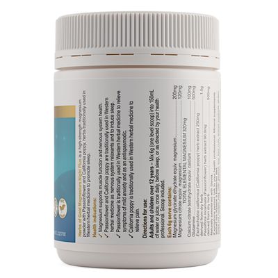 Herbs of Gold Magnesium Night Plus DIrections