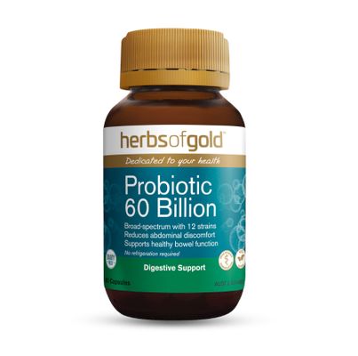 Herbs of Gold Probiotic 60 Billion | Fridge-Free Probiotic