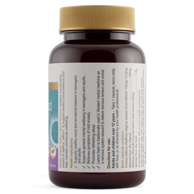 Herbs of Gold Saffron Mood Balance Ingredients