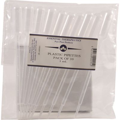 Essen Therap Pipettes Plastic 1ml x 10 Pack