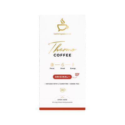 Before You Speak Thermo Coffee | Original + Extra Shot
