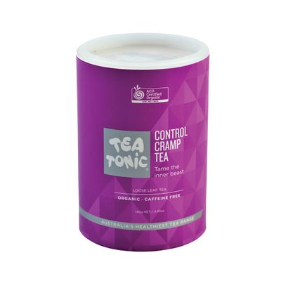 Tea Tonic Organic Control Cramp Tea Tube 140g
