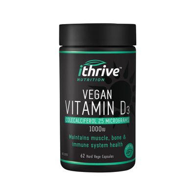 iThrive Vegan Vitamin D3 1000IU