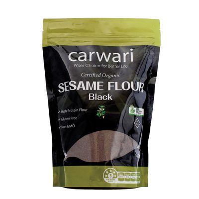 Carwari Organic Sesame Seed Flour Black 500g