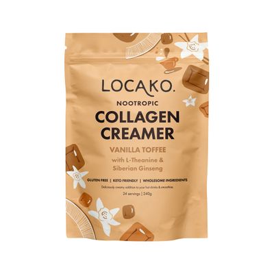 Locako Keto Coffee Creamer | Vanilla Toffee