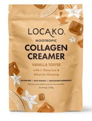 Locako Keto Coffee Creamer | Vanilla Toffee