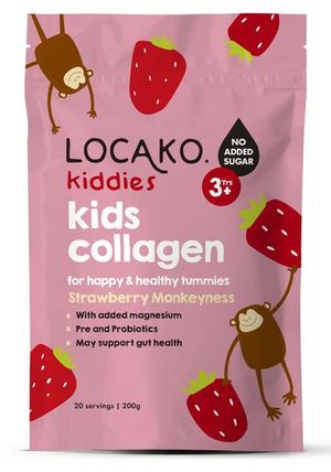 Locako Kids Collagen Strawberry Monkiness
