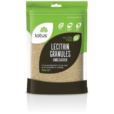 Lotus Lecithin Granules Unbleached 200g