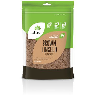 Lotus Linseed (Flaxseed) Brown Organic 500g
