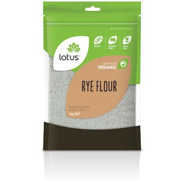 Lotus Flour - Rye Flour Organic 1kg