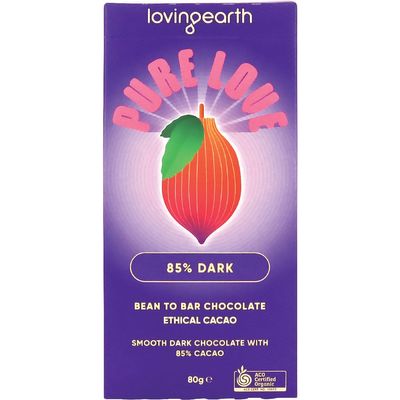 Loving Earth Chocolate | Dark with 85% Cacao