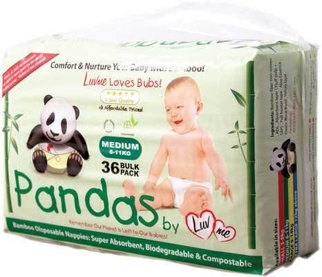 Luv Me Eco Bamboo Disposable Nappies