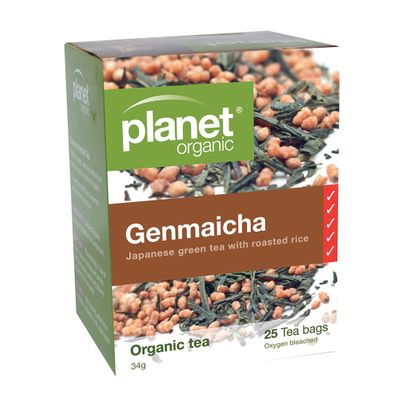 Planet Organic Genmaicha Tea x 25 Tea Bags