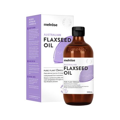 Melrose Organic Flaxseed Oil 200ml