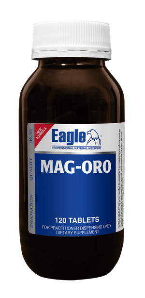 Eagle Mag-Oro 120 Tablets (Magnesium) - Eagle Vitamins