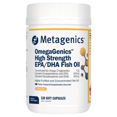 Metagenics Metapure EPA/DHA 120 Capsules