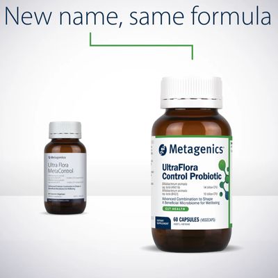Metagenics UltraFlora MetaControl Probiotic