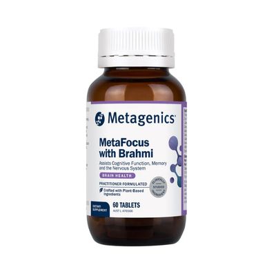 Metagenics Brahmi Tone, Metagenics MetaFocus with Brahmi
