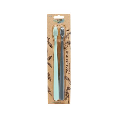 The Nat Family Co Toothbrush River Mint and Monsoon Mist Twn Pk