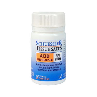 Schuessler Tissue Salts Nat Phos Acid Neutraliser Tablets