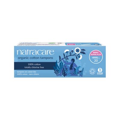 Natracare Organic Cotton Tampons | Super Plus